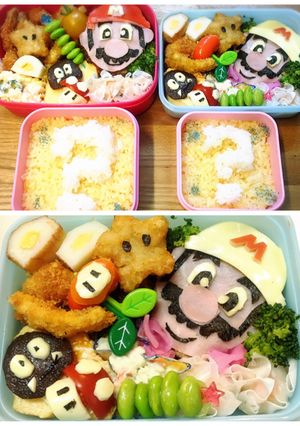 キャラ弁 マリオ-レシピのメイン写真