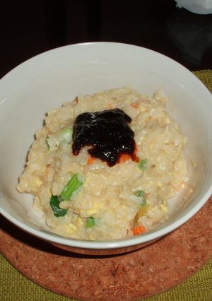 野菜と卵のおじや-レシピのメイン写真