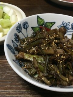 独活の皮のきんぴら-レシピのメイン写真