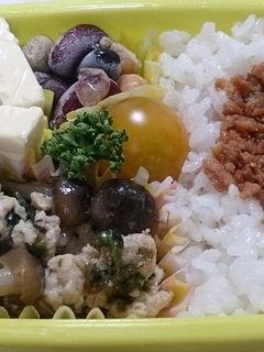 ひき肉もやし炒め☆塩昆布で♪-レシピのメイン写真
