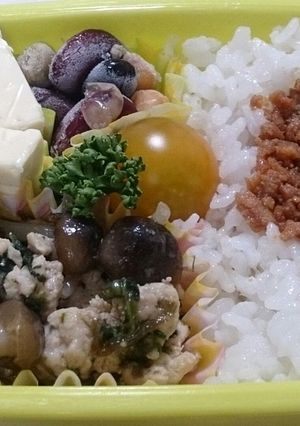 ひき肉もやし炒め☆塩昆布で♪-レシピのメイン写真