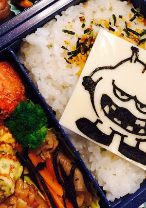 海苔アート弁当☆ にこちゃん大王-レシピのメイン写真
