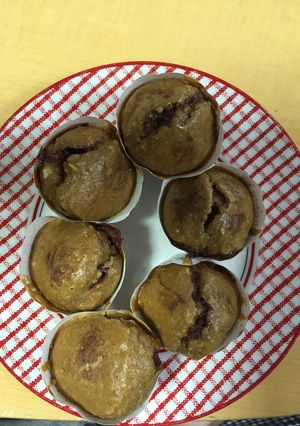 チョコレートラズベリーマフィン-レシピのメイン写真
