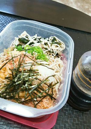 おろし蕎麦のお弁当-レシピのメイン写真