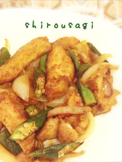 魚嫌いさんも◎メカジキカレーオイスタ炒め-レシピのメイン写真