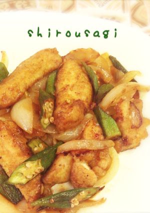 魚嫌いさんも◎メカジキカレーオイスタ炒め-レシピのメイン写真