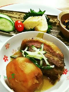 豚の角煮!-レシピのメイン写真