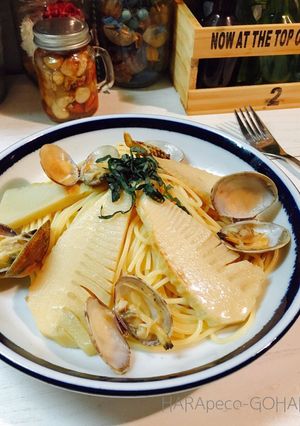 筍とあさりの和風パスタ。-レシピのメイン写真