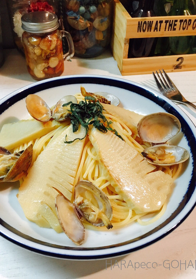 筍とあさりの和風パスタ。-レシピのメイン写真