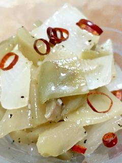 玉ねぎと搾菜のナムル-レシピのメイン写真