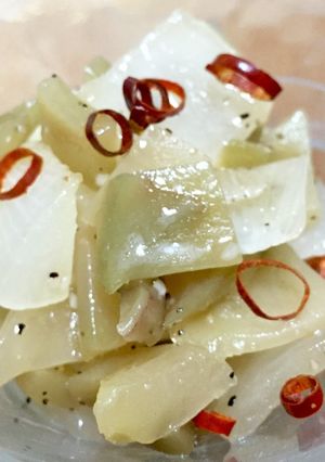玉ねぎと搾菜のナムル-レシピのメイン写真