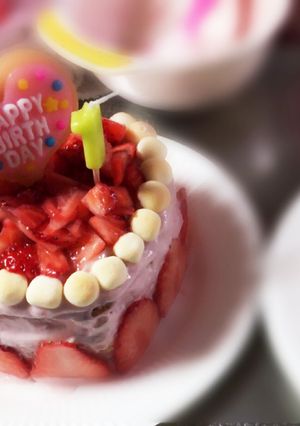 1歳の誕生日ケーキ-レシピのメイン写真