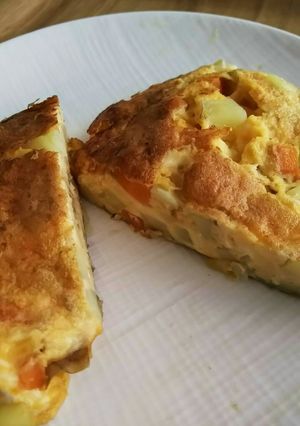 お野菜ごろごろオムレツ-レシピのメイン写真