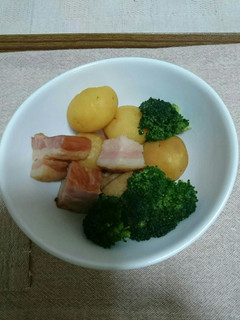 ベーコンと新じゃがのオイスター炒め-レシピのメイン写真
