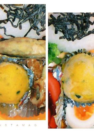 チーズ入りかぼちゃボール-レシピのメイン写真