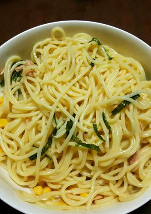 ちょーー簡単ツナコーンパスタ♪-レシピのメイン写真