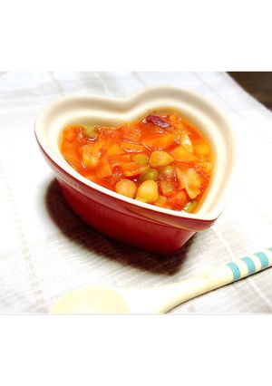ダイエット野菜のヘルシーミネストローネ-レシピのメイン写真