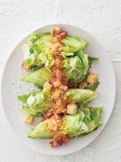 熱々めんたいソースのシーザーサラダ-レシピのメイン写真