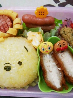 #幼稚園年少さんのツムツム弁当-レシピのメイン写真