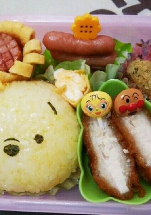 #幼稚園年少さんのツムツム弁当-レシピのメイン写真