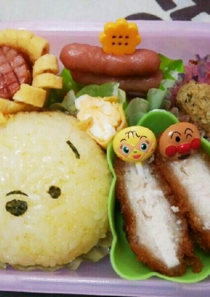 #幼稚園年少さんのツムツム弁当-レシピのメイン写真