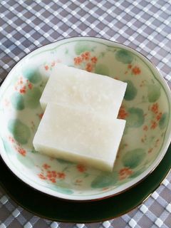 甘酒寒天くず餅風-レシピのメイン写真