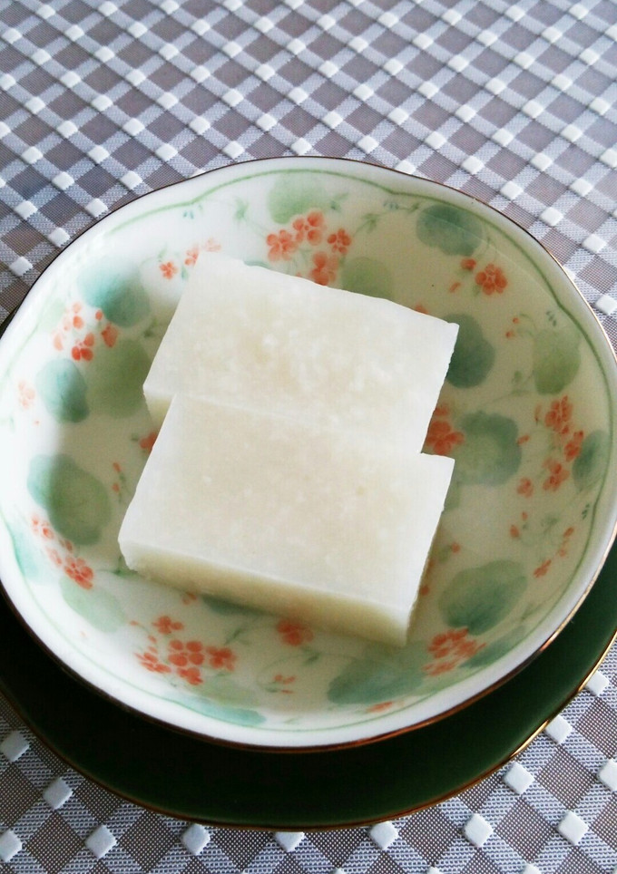 甘酒寒天くず餅風-レシピのメイン写真