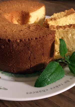 私の自慢のレモンシフォンケーキ＊-レシピのメイン写真