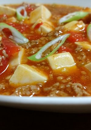 夏に食べたい☆トマト麻婆豆腐-レシピのメイン写真