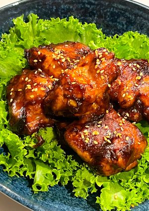 フリルアイスたっぷりヤンニョムチキン-レシピのメイン写真