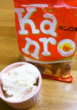 材料３つ！カンロ飴でアイスクリーム-レシピのメイン写真