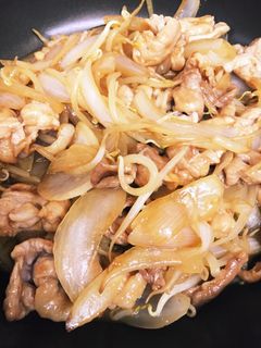 もやしでカサ増し!豚こまの生姜焼き★-レシピのメイン写真