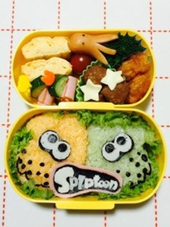 キャラ弁 スプラトゥーン-レシピのメイン写真