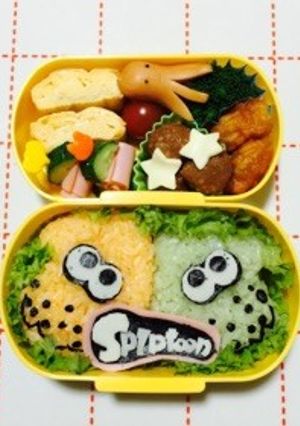 キャラ弁 スプラトゥーン-レシピのメイン写真
