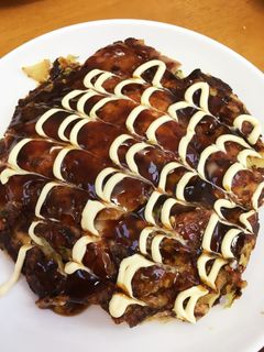 厚揚げでふわふわヘルシーなお好み焼き♡-レシピのメイン写真