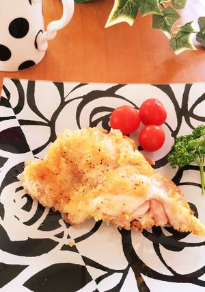 簡単・楽チン♪揚げないチキンカツ-レシピのメイン写真