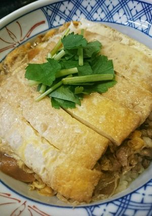 ヘルシーなのにボリューミ~☆あつ丼☆-レシピのメイン写真