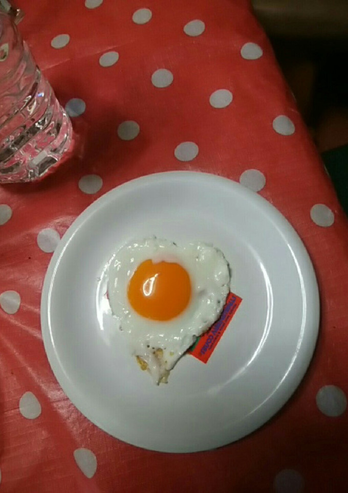 ハートの目玉焼き&たまご焼き試作品-レシピのメイン写真