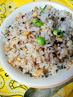 夏の炒飯はコレ!シソ香る和風チャーハン-レシピのメイン写真