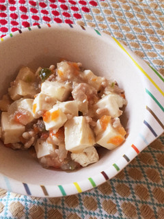 離乳食後期*マーボー豆腐-レシピのメイン写真