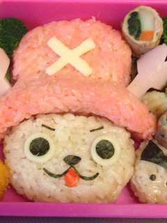 キャラ弁♡かわいいワンピースのチョッパー-レシピのメイン写真