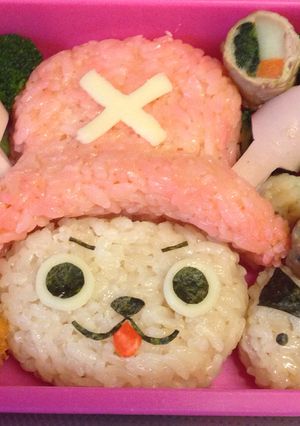 キャラ弁♡かわいいワンピースのチョッパー-レシピのメイン写真