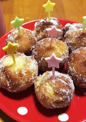 ホットケーキミックスで豆腐ドーナツ-レシピのメイン写真