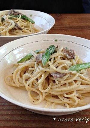 アスパラとゴルゴンゾーラのパスタ-レシピのメイン写真
