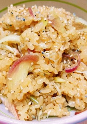 じゃことみょうがのポン酢ご飯♪-レシピのメイン写真