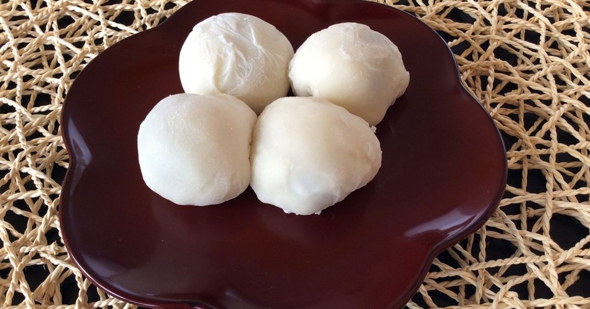 ❤️hbで簡単・大福餅 by Amalka 【クックパッド】 簡単おいしい