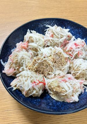 ボリュームたっぷり✨カニカマしゅうまい-レシピのメイン写真