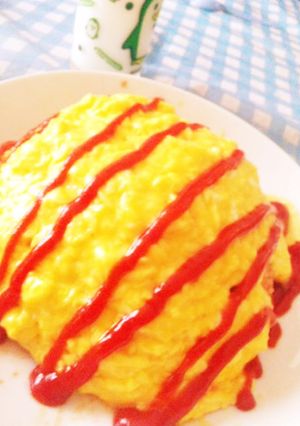 誰でも簡単！ふわふわのオムライス♡-レシピのメイン写真