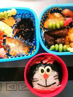 ドラえもんキャラ弁-レシピのメイン写真