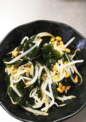 節約♪わかめ納豆サラダ-レシピのメイン写真